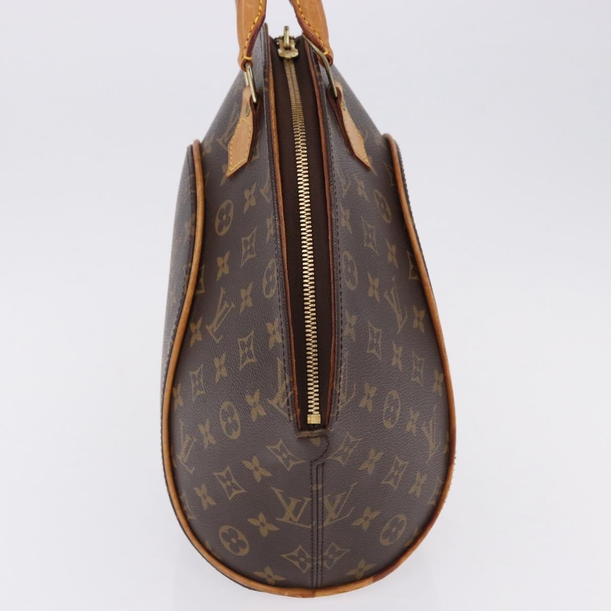 Louis Vuitton Ellipse Monogram Canvas Brown Canvas Handbag (Pre-Owned)