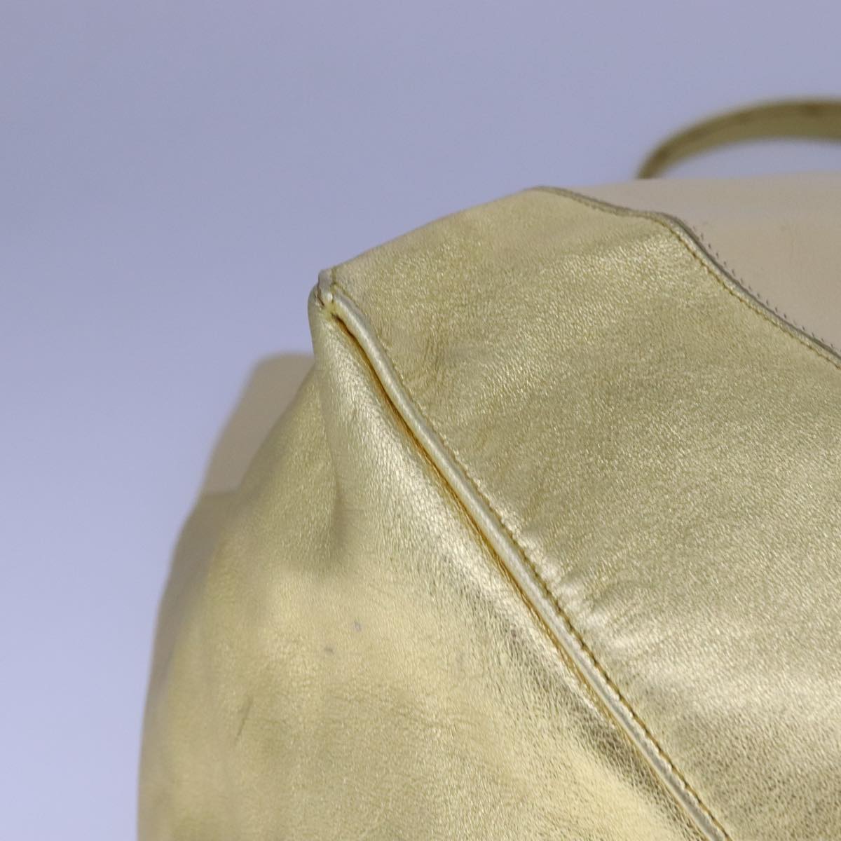 Céline Cabas Beige Leather Tote Bag (Pre-Owned)