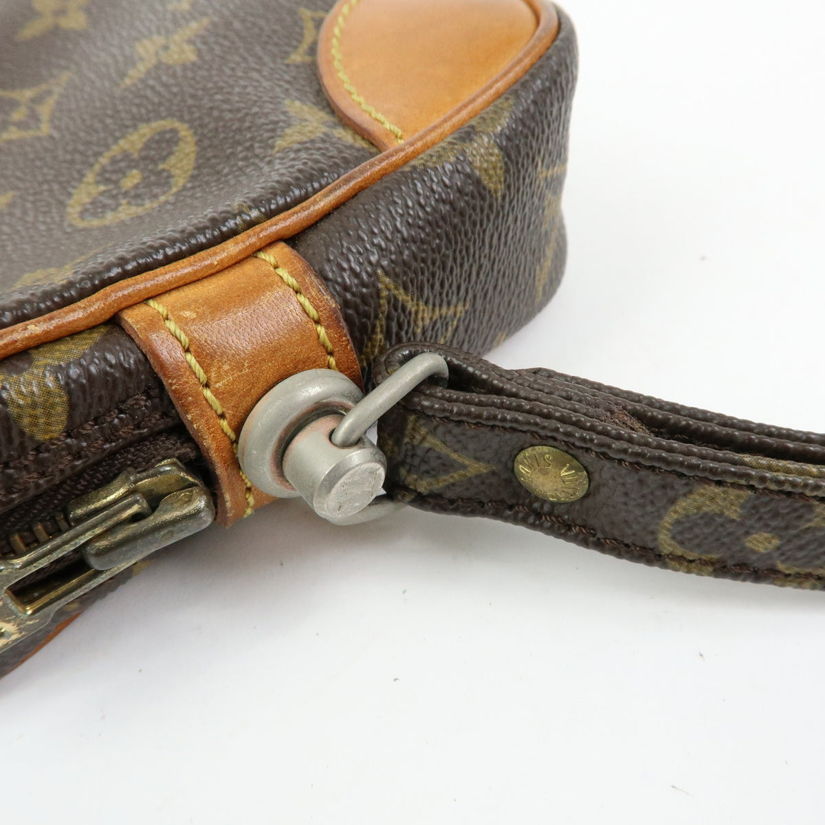 Louis Vuitton Marly Dragonne Clutch Monogram Canvas Brown Canvas Clutche & Pouche Bag (Pre-Owned)