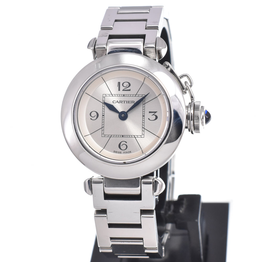 Cartier Pasha De Cartier Quartz Stainless Steel Watch (Pre-Owned)
