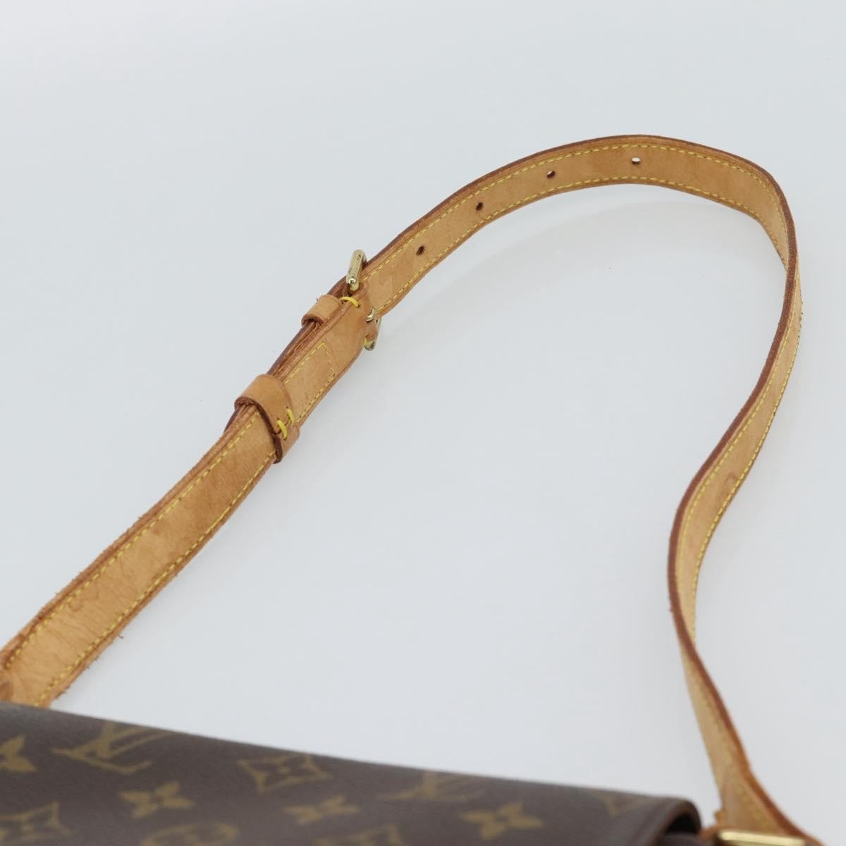 Louis Vuitton Musette Salsa Monogram Canvas Brown Canvas Shoulder Bag Bag (Pre-Owned)