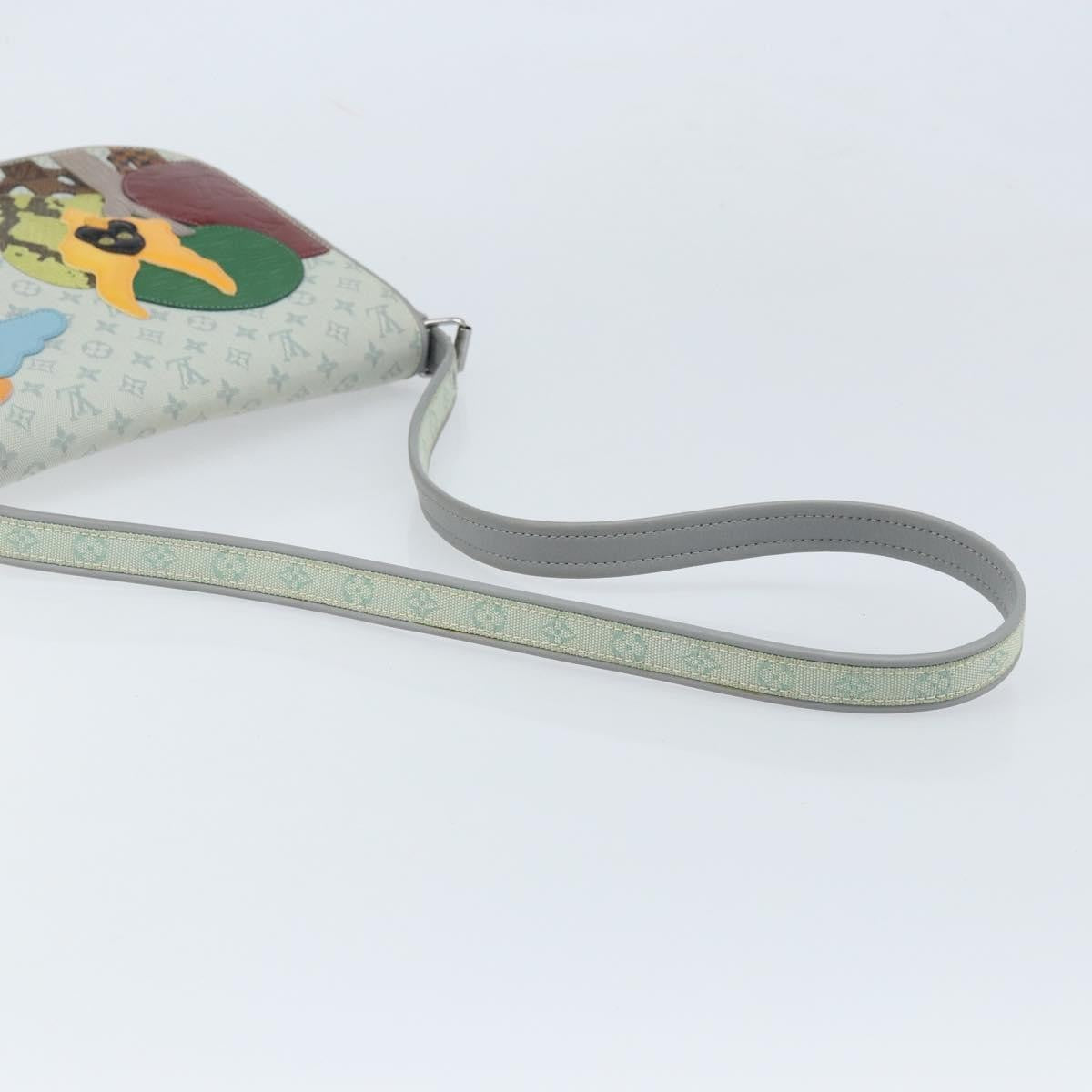 Louis Vuitton Conte De Fees Musette Monogram Patchwork Gray Canvas Shoulder Bag Bag (Pre-Owned)