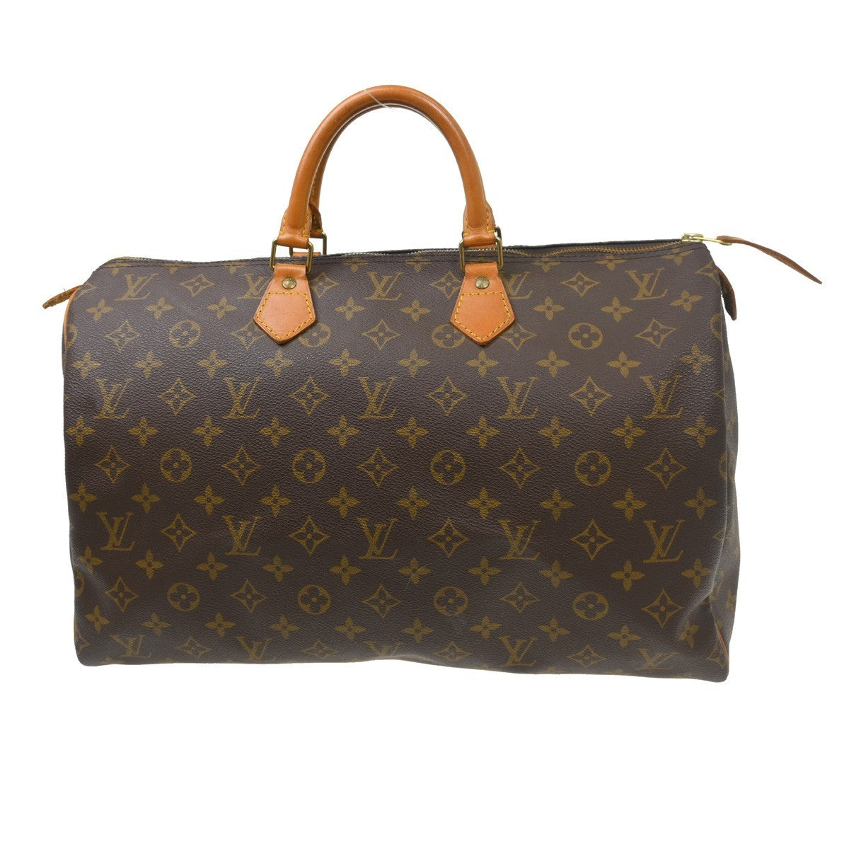 Louis Vuitton Speedy Monogram Canvas Brown Canvas Handbag (Pre-Owned)