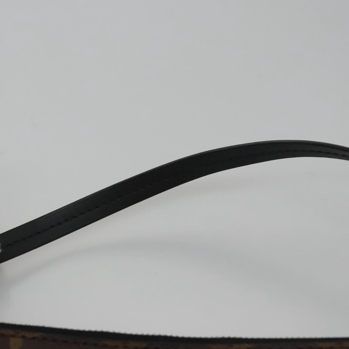 Louis Vuitton Macassar Brown Canvas Clutch Bag (Pre-Owned)