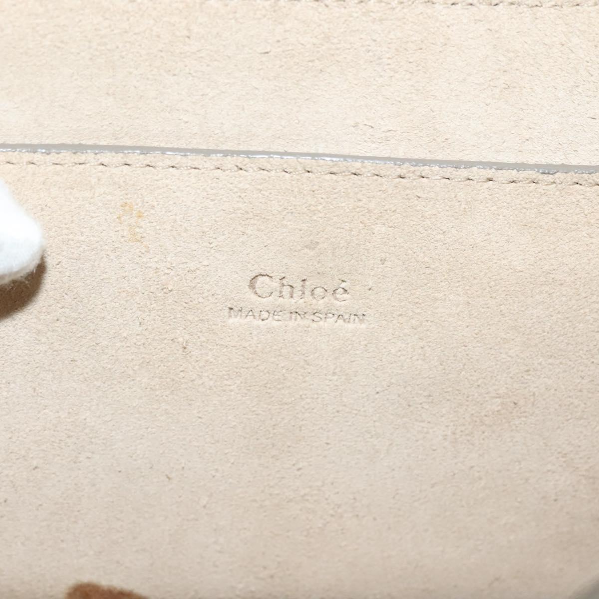 Chloé Faye Multicolour Suede Clutch Bag (Pre-Owned)