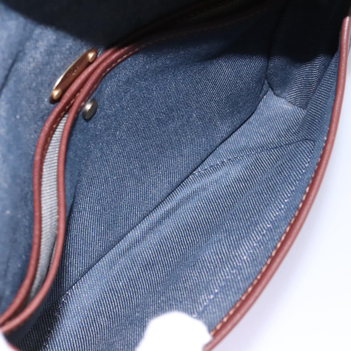 Céline Macadam Blue Denim - Jeans Shoulder Bag (Pre-Owned)