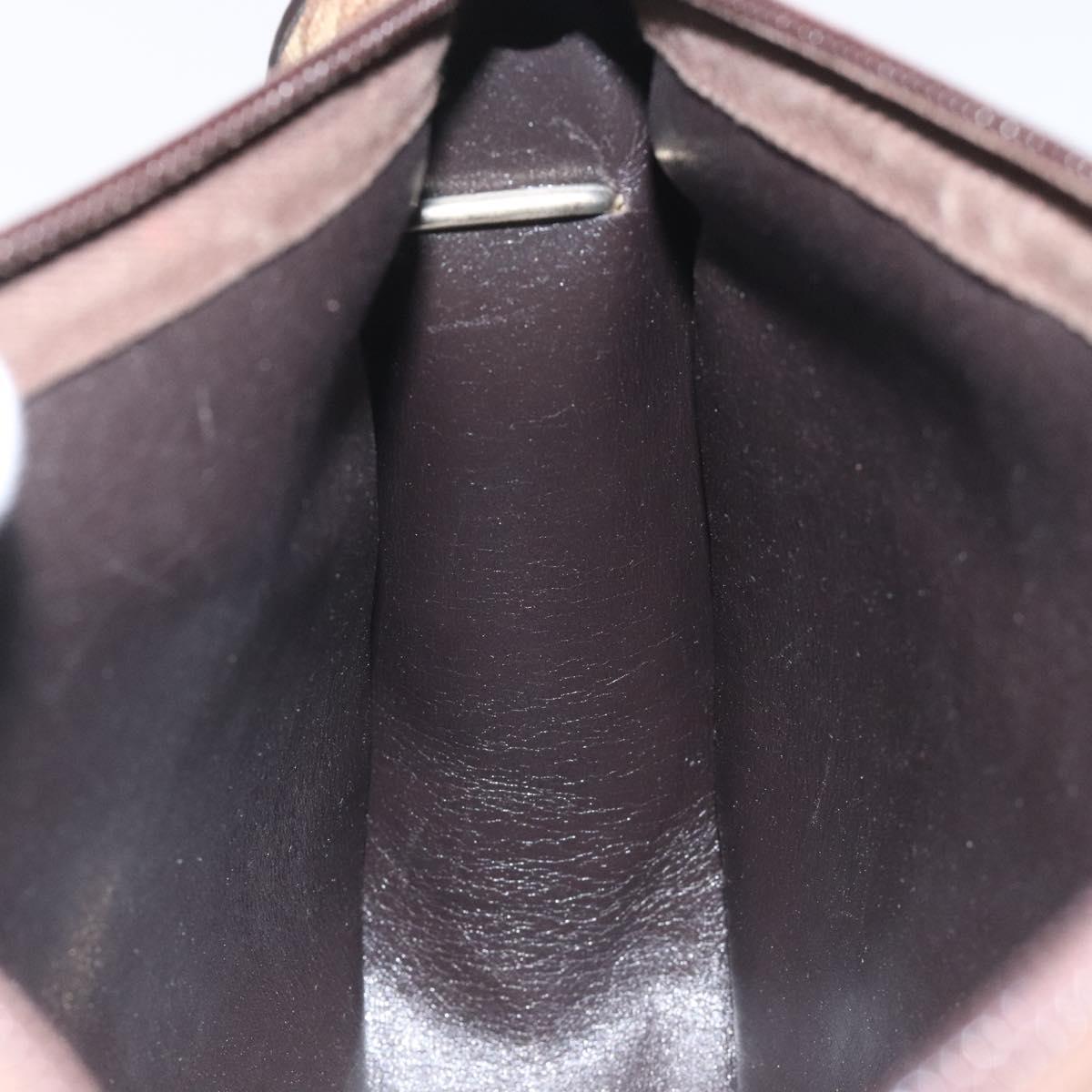 Dior Trotter Brown Canvas Shoulder Bag (Pre-Owned)