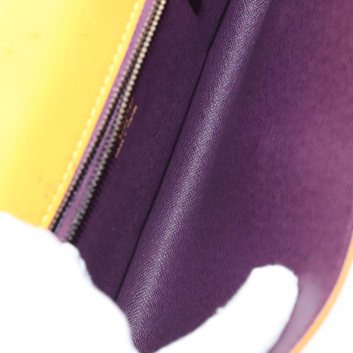 Louis Vuitton Arche Yellow Leather Shoulder Bag (Pre-Owned)