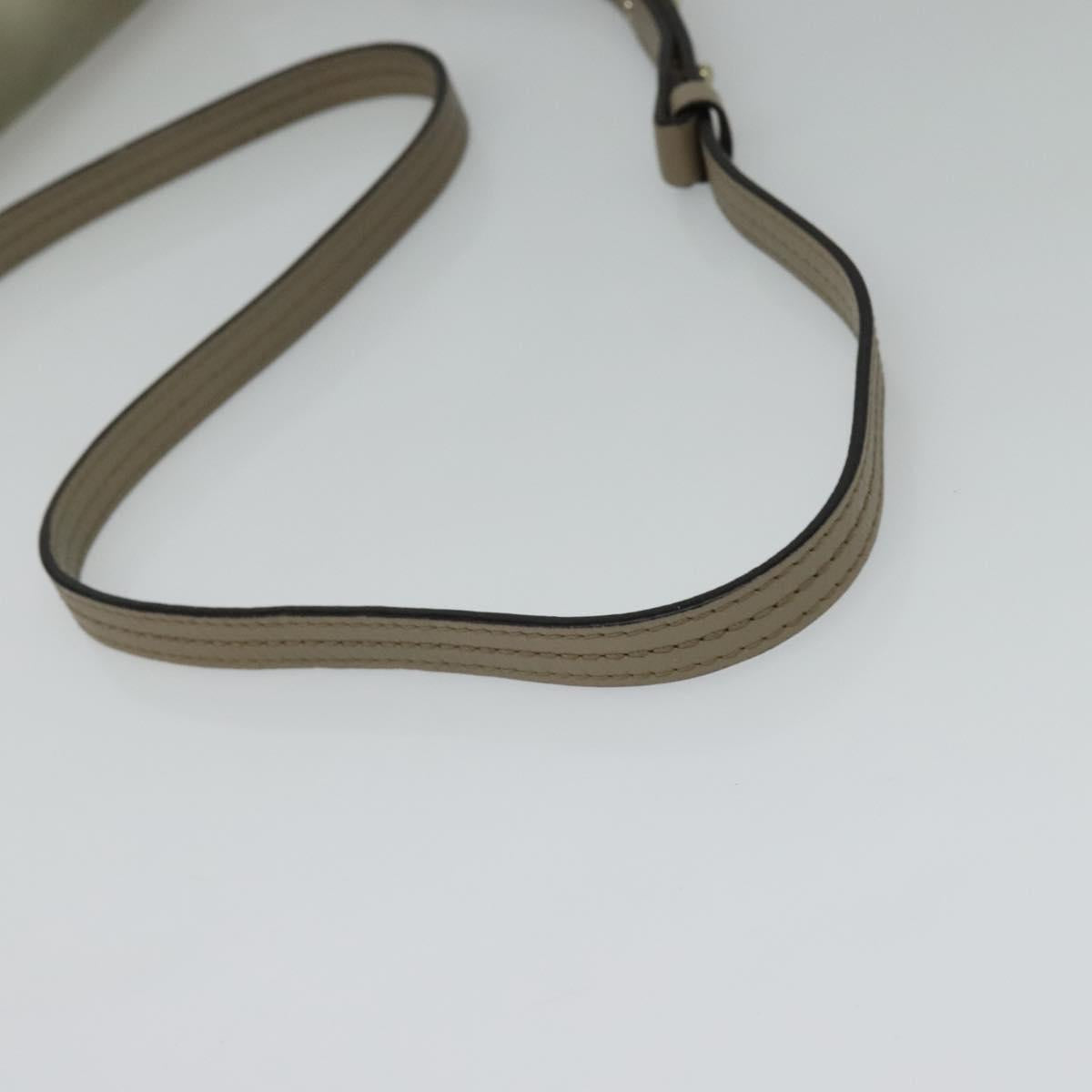 Chloé Faye Grey Leather Shoulder Bag (Pre-Owned)