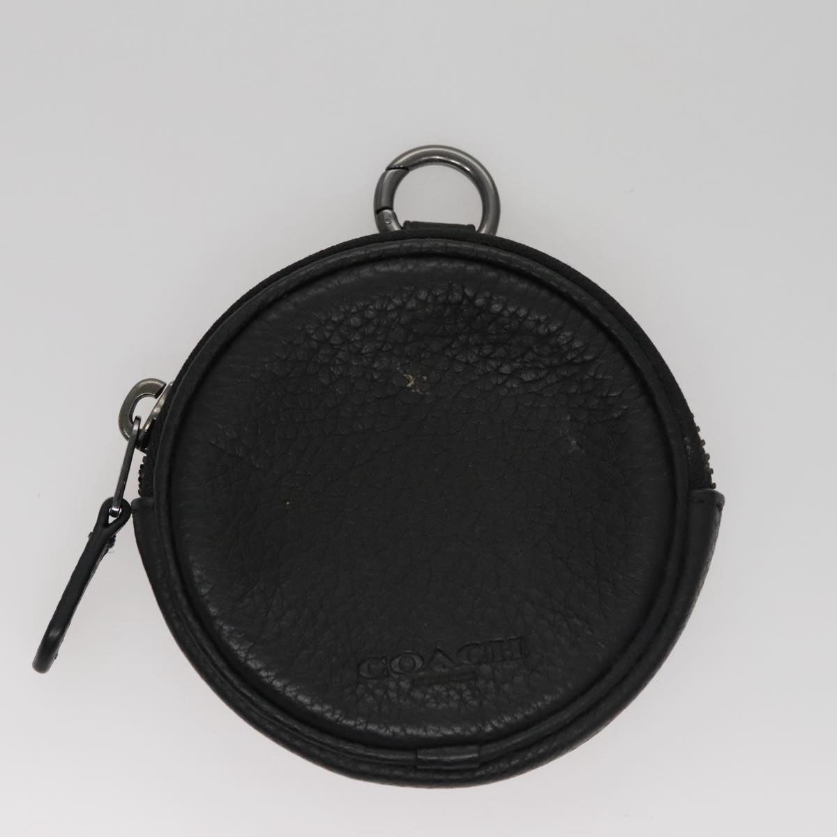 Coach Black Leather Shoulder Bag (Pre-Owned)