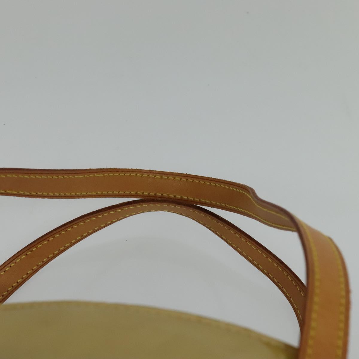 Louis Vuitton Reade Beige Patent Leather Tote Bag (Pre-Owned)