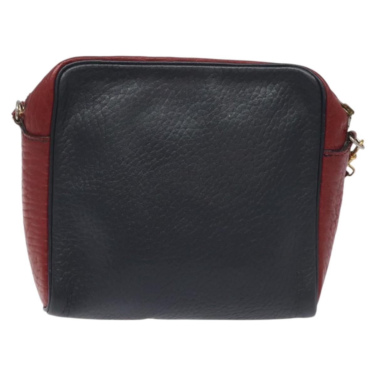 Hermès -- Navy Leather Shoulder Bag (Pre-Owned)