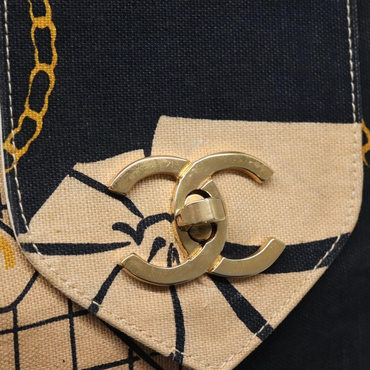 Chanel Cc Multicolour Canvas Tote Bag (Pre-Owned)