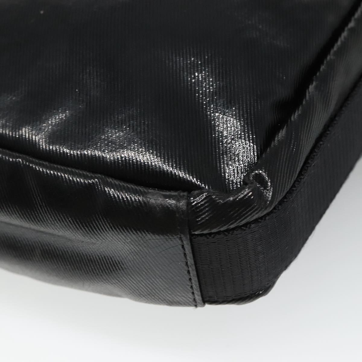 Chanel Sport Line Black Canvas Shoulder Bag (Pre-Owned)