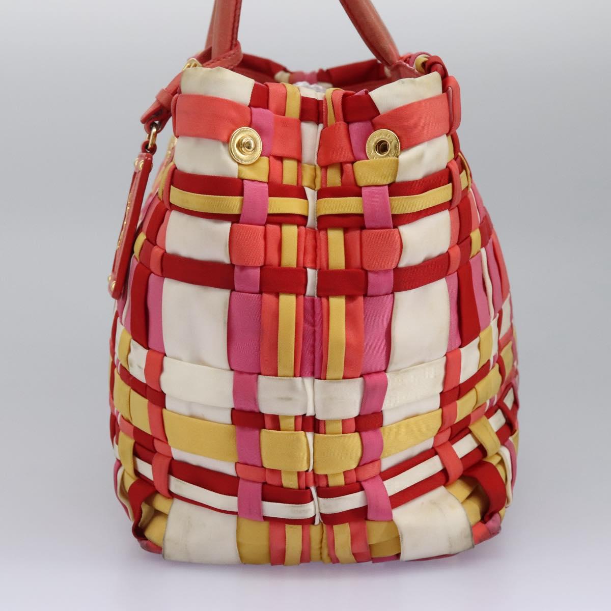 Prada Re-Nylon Red Synthetic Handbag (Pre-Owned)