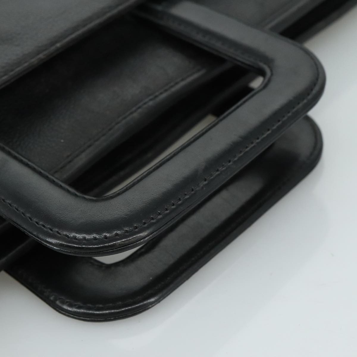 Givenchy Black Leather Briefcase Bag (Pre-Owned)