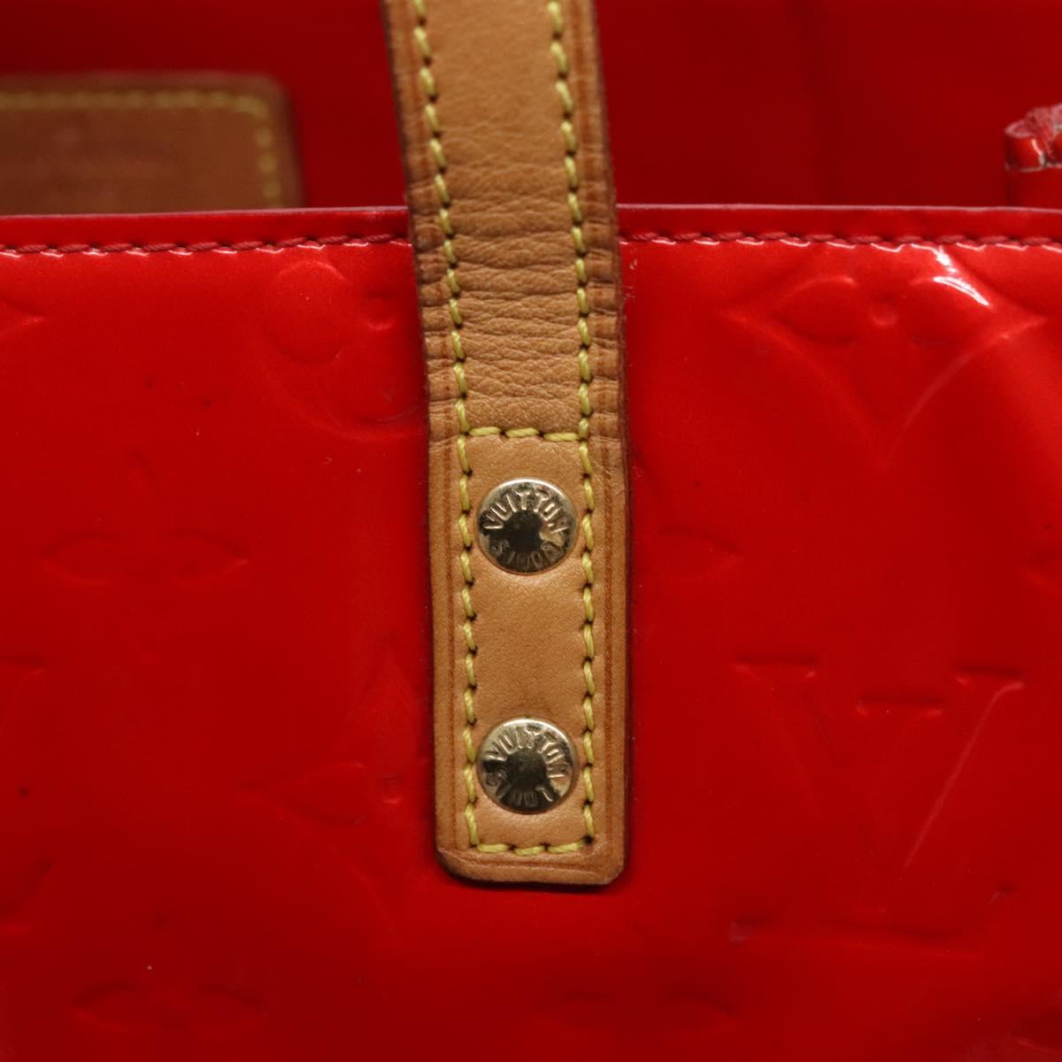 Louis Vuitton Reade Red Patent Leather Handbag (Pre-Owned)