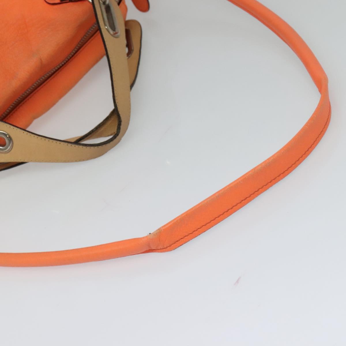 Chloé Paraty Orange Leather Handbag (Pre-Owned)