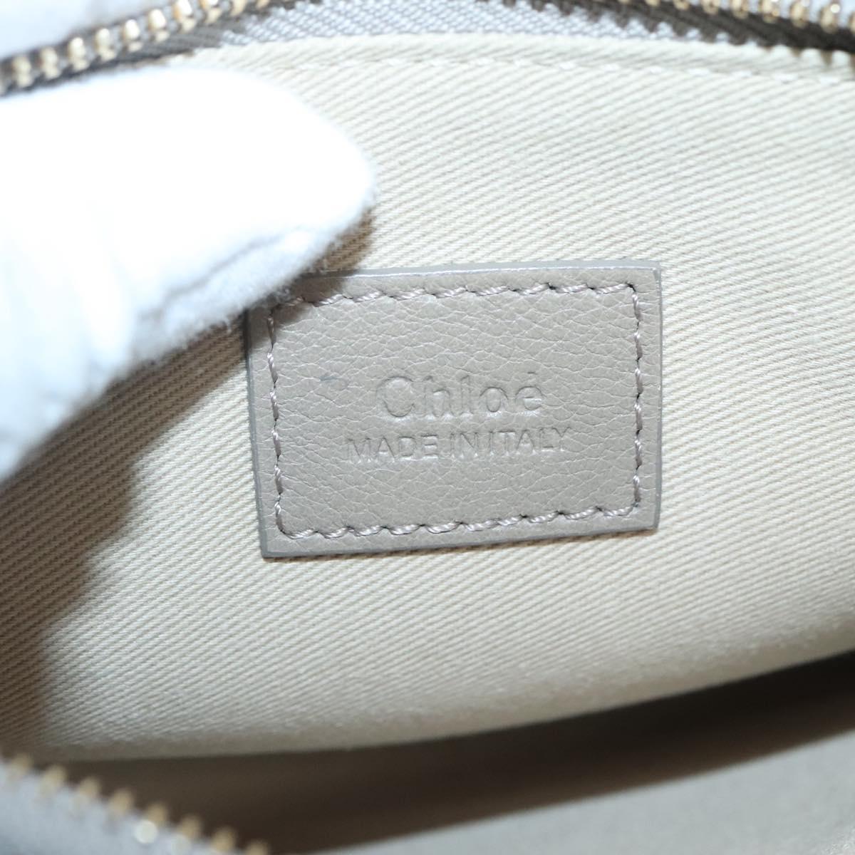 Chloé Vick Beige Leather Tote Bag (Pre-Owned)