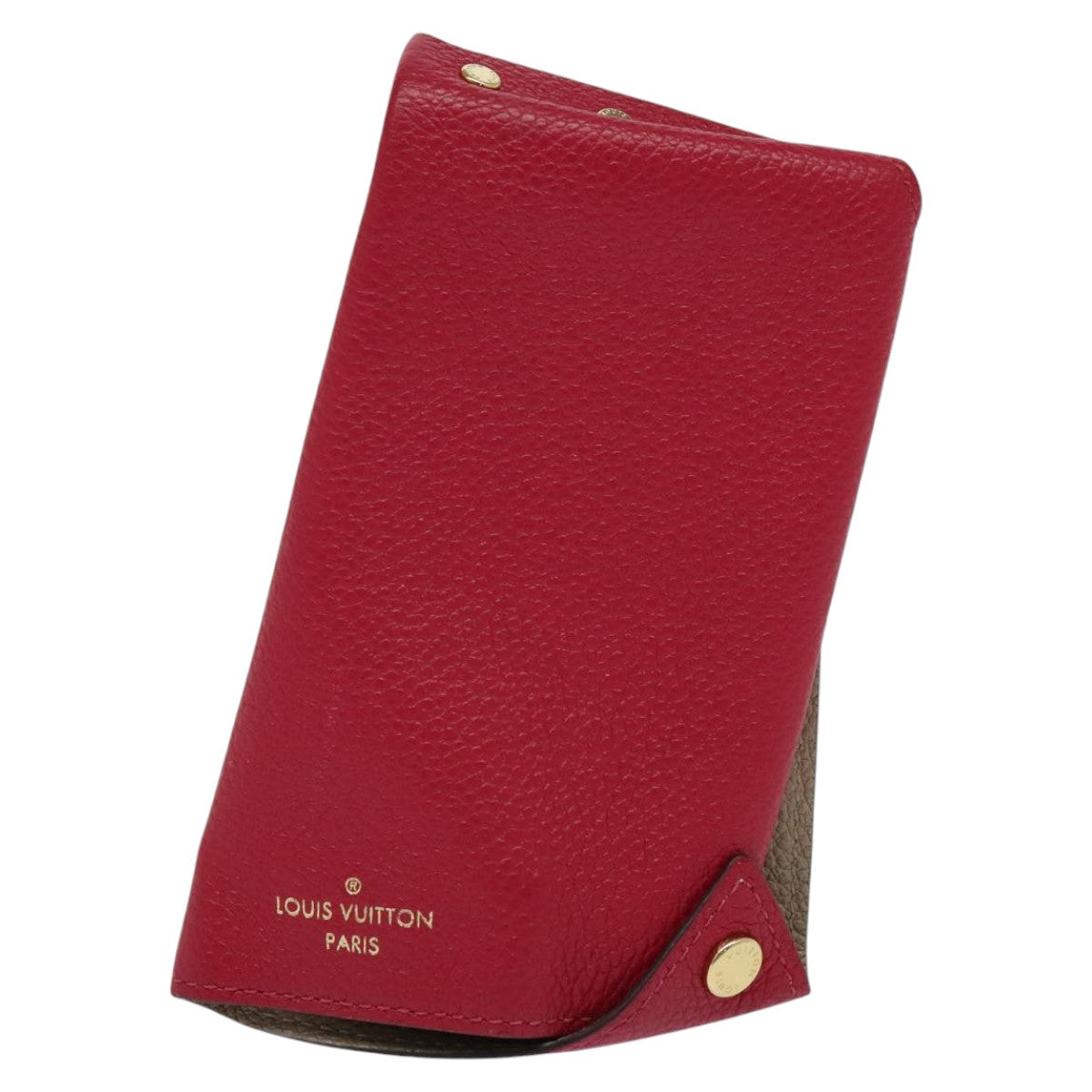Louis Vuitton Berlingo Red Leather Wallet (Pre-Owned)