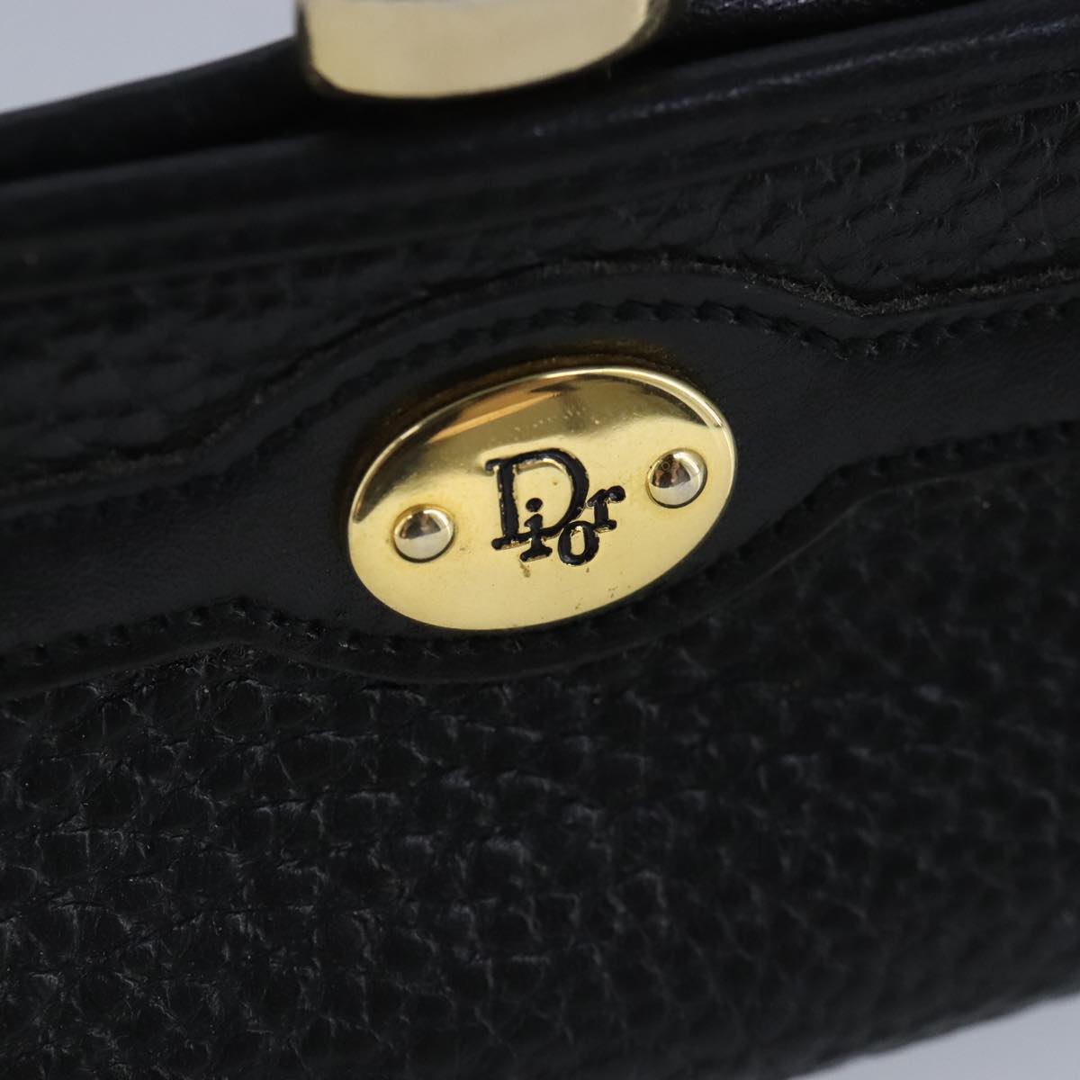 Dior Black Leather Wallet (Pre-Owned)