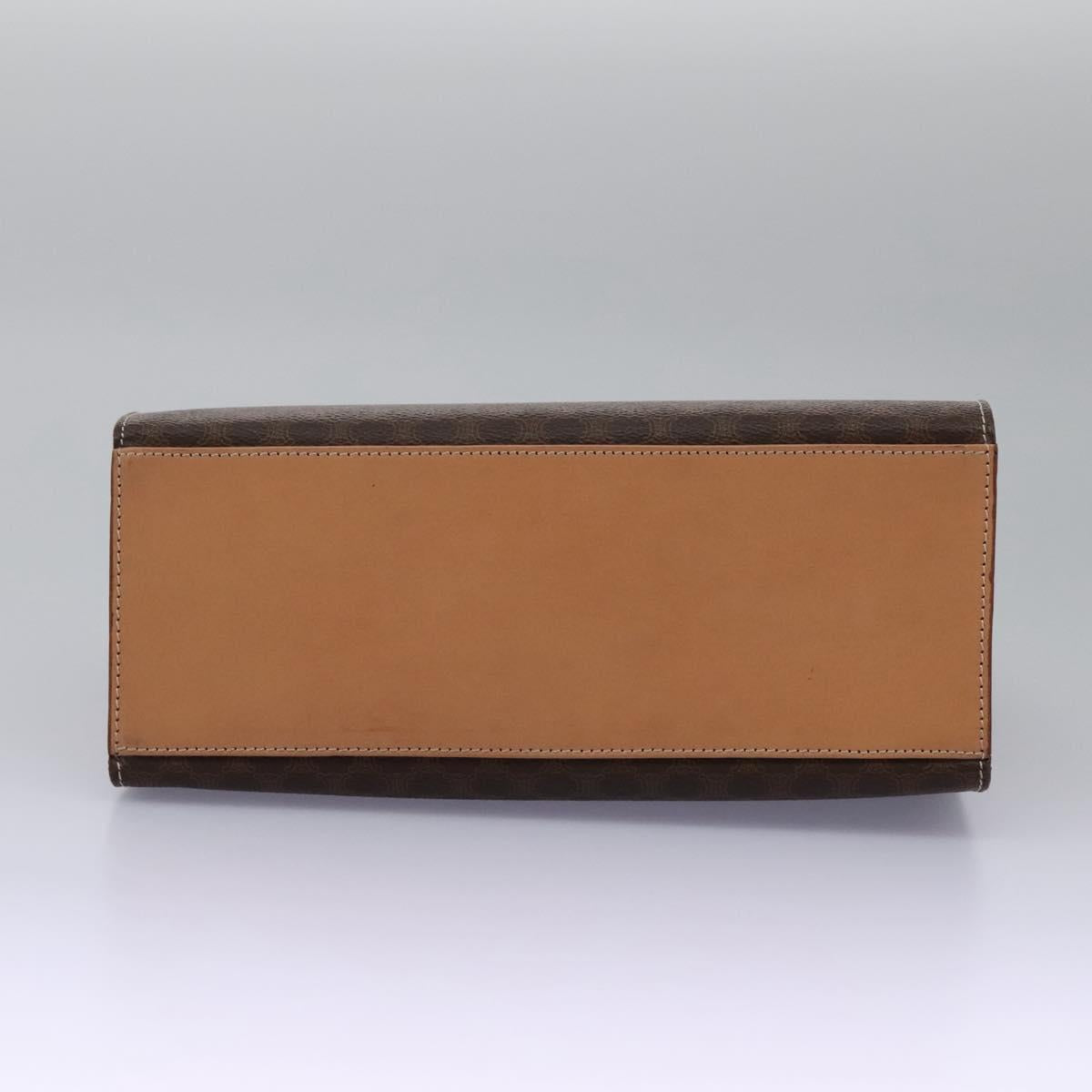 Céline Macadam Brown Canvas Handbag (Pre-Owned)