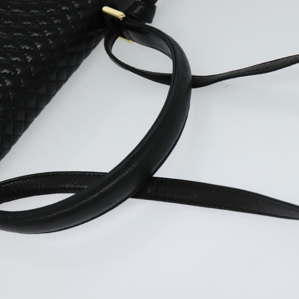 Bally Black Leather Handbag (Pre-Owned)