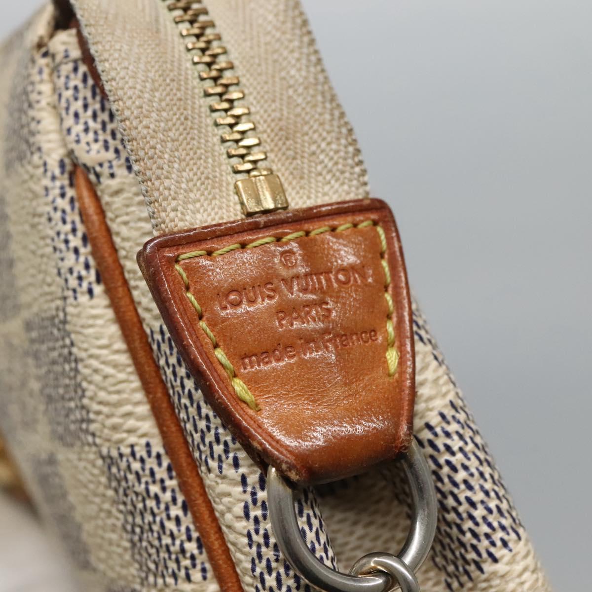 Louis Vuitton Eva White Canvas Shoulder Bag (Pre-Owned)