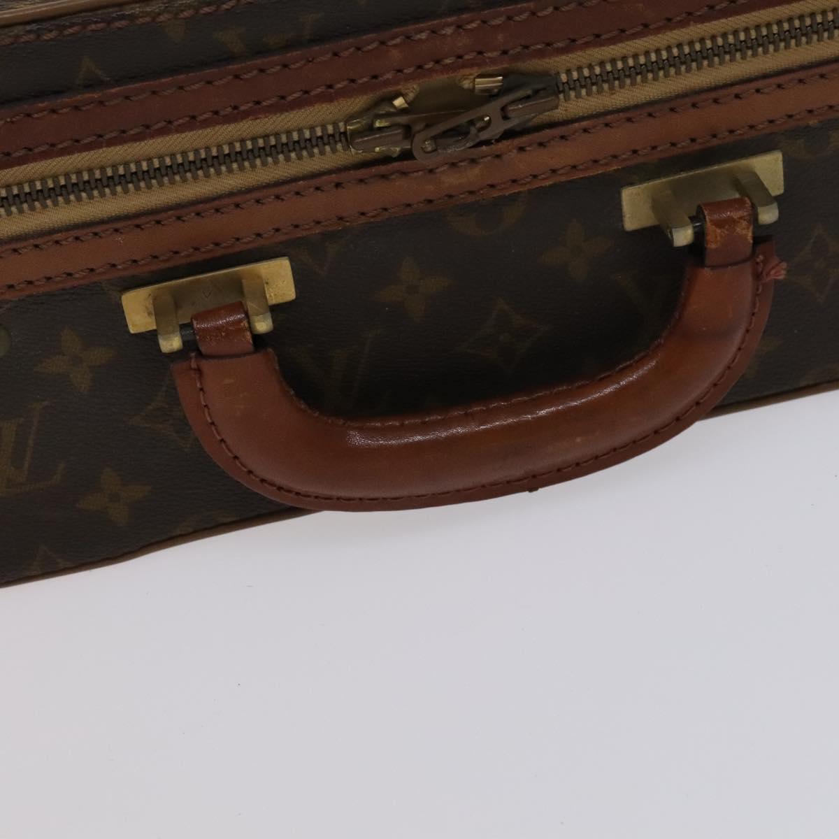 Louis Vuitton Stratos Brown Canvas Travel Bag (Pre-Owned)