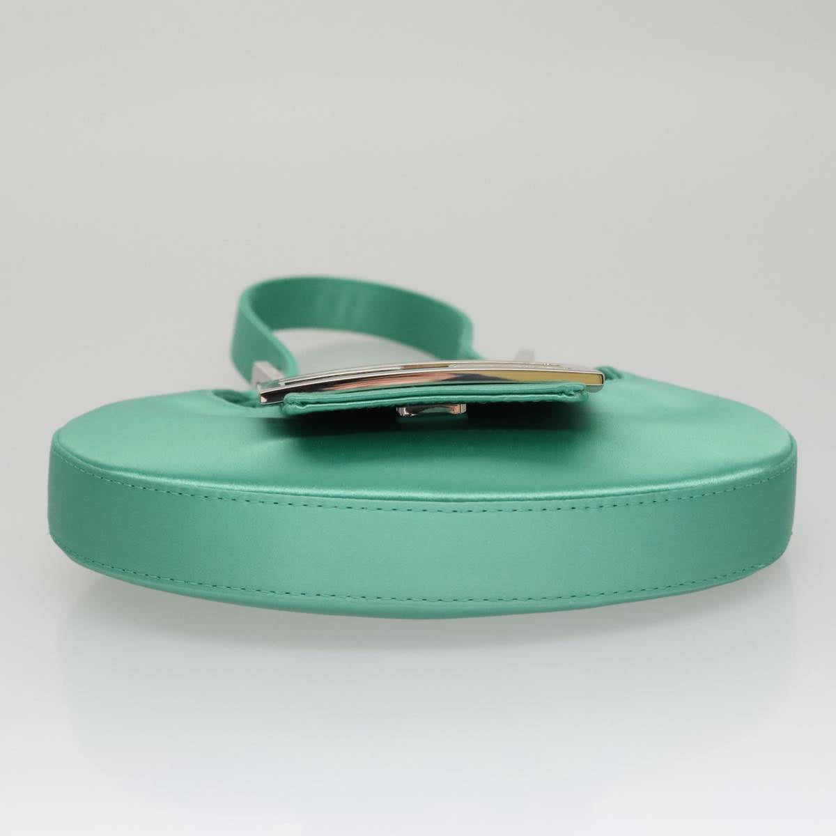Fendi Green Leather Handbag (Pre-Owned)