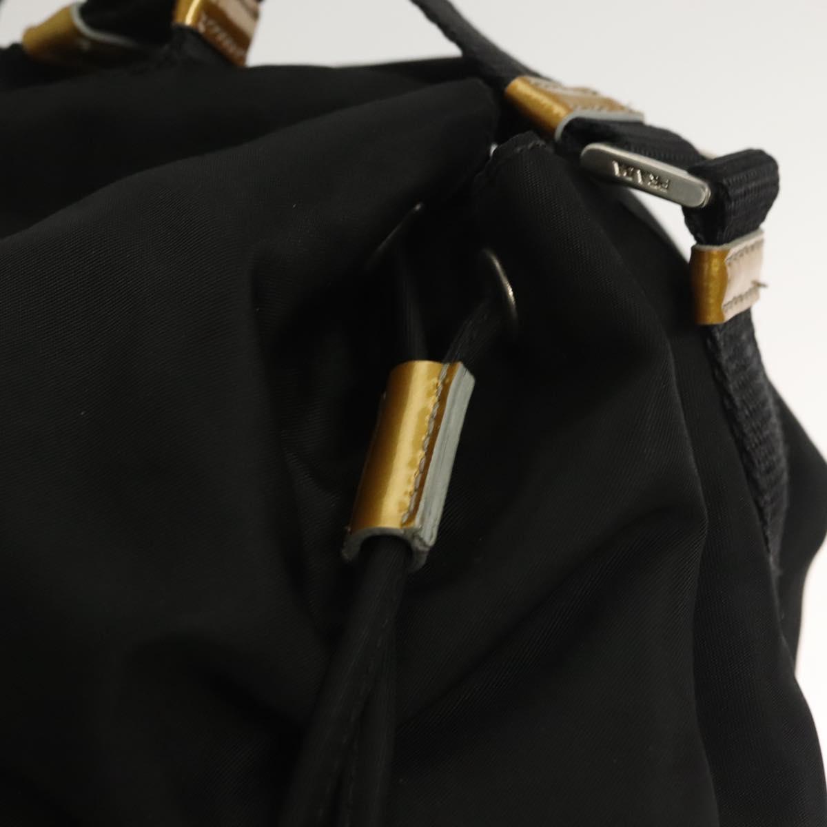 Prada Re-Nylon Black Nylon Handbag (Pre-Owned)