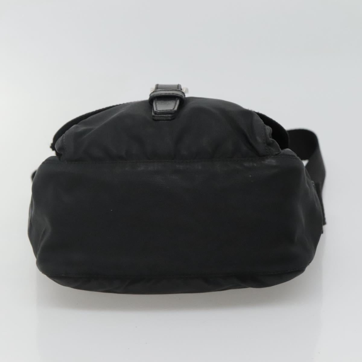 Prada Re-Nylon Black Synthetic Shoulder Bag (Pre-Owned)