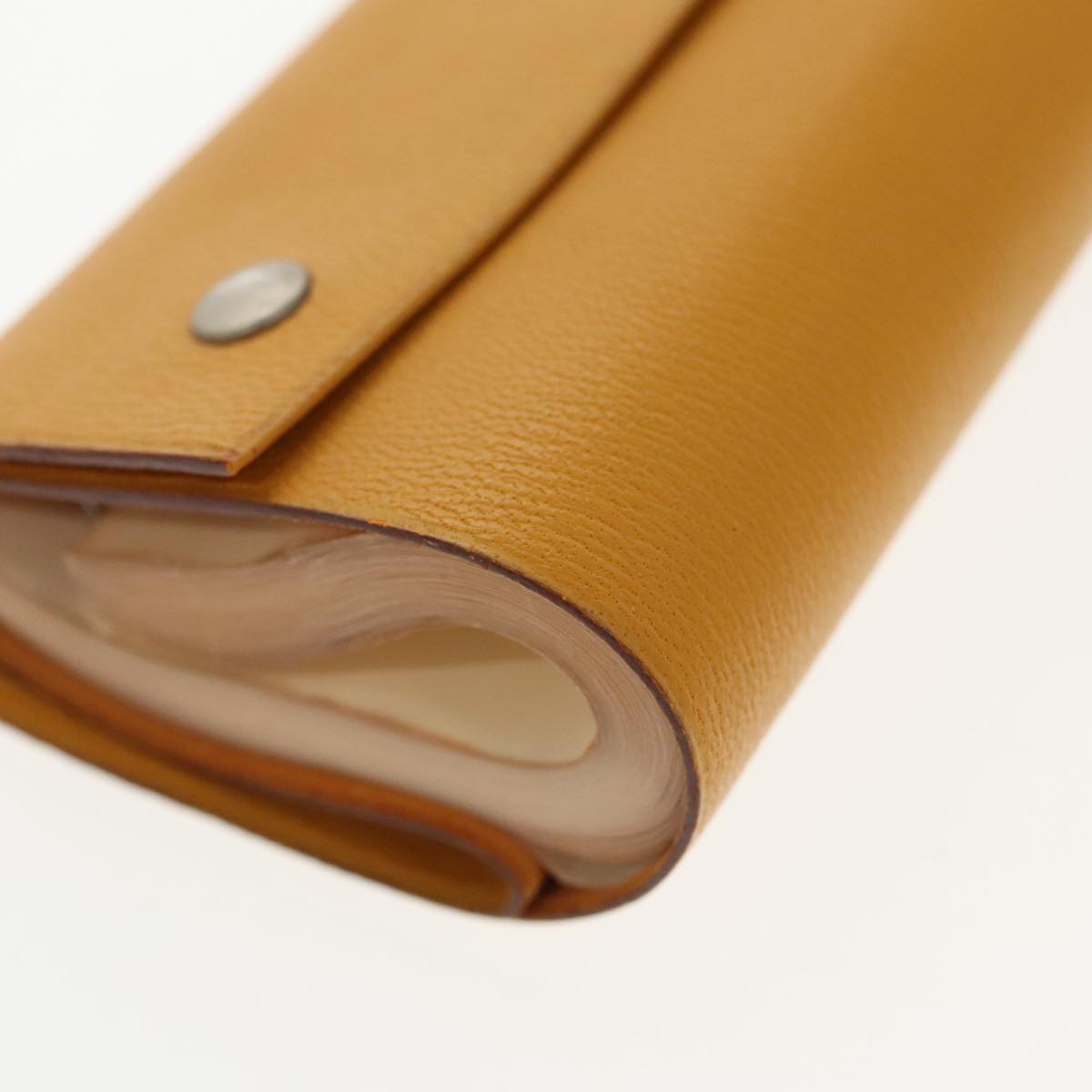 Hermès Yellow Leather Wallet (Pre-Owned)