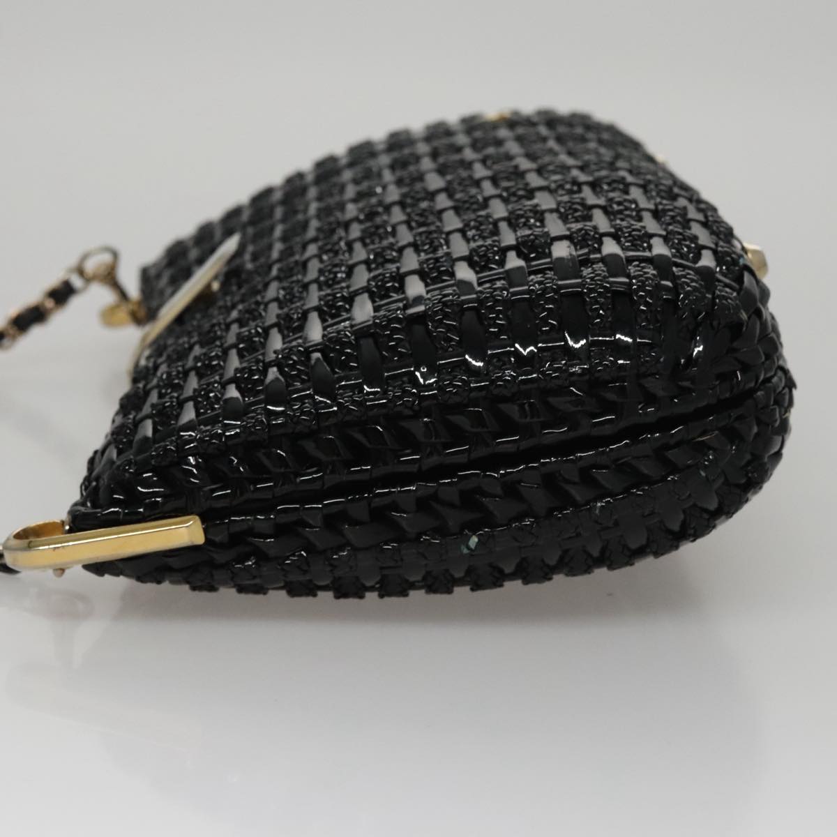 Bally Black Patent Leather Shoulder Bag (Pre-Owned)