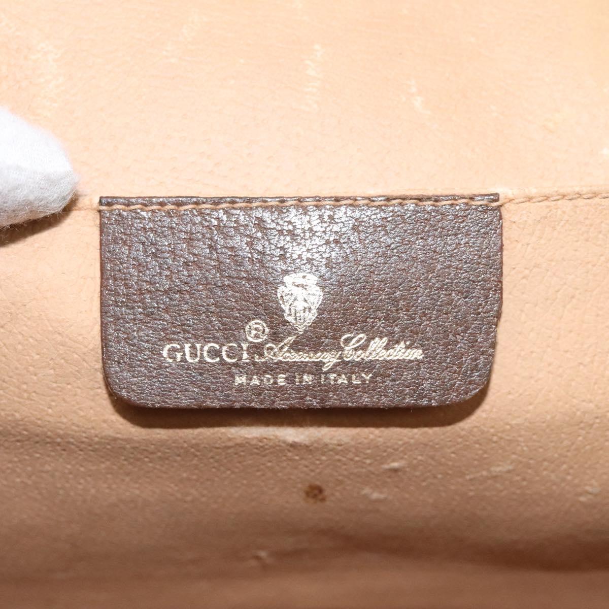 Gucci Ophidia Beige Canvas Clutch Bag (Pre-Owned)
