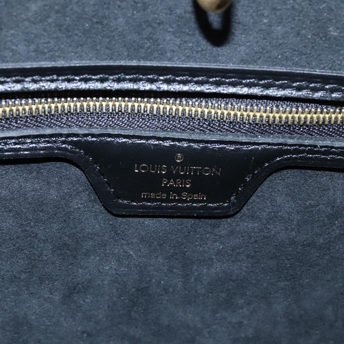 Louis Vuitton Neverfull Black Canvas Tote Bag (Pre-Owned)