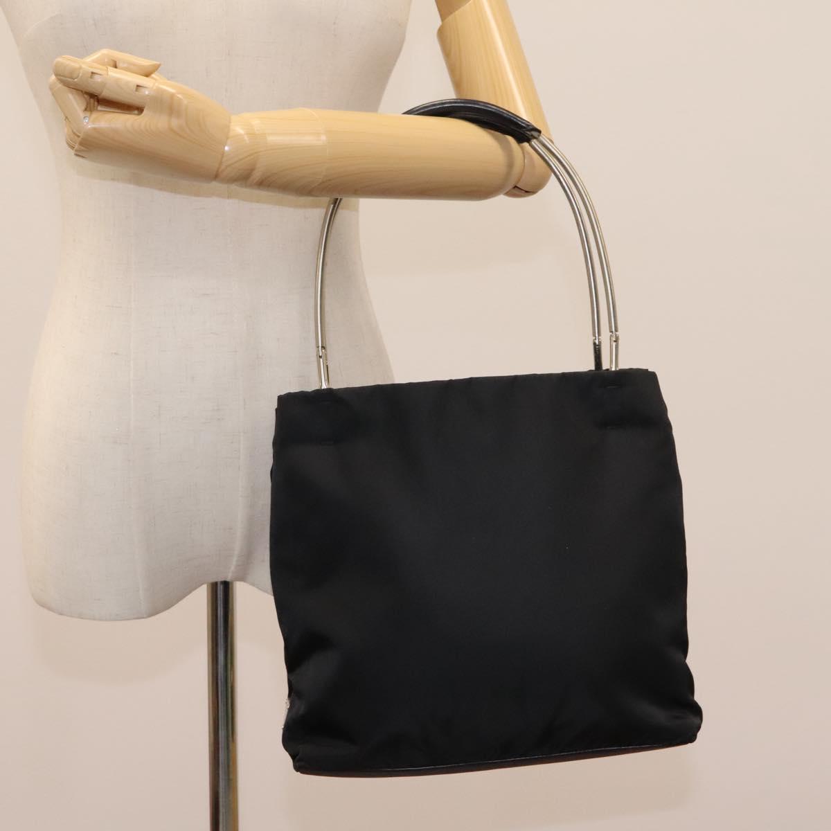 Prada Re-Nylon Black Synthetic Tote Bag (Pre-Owned)