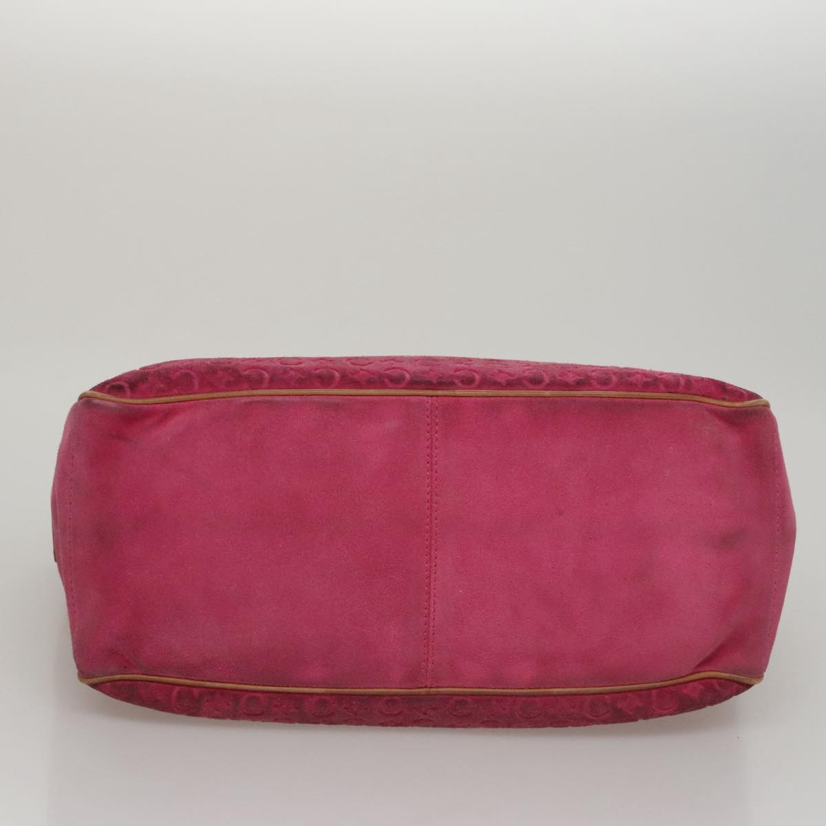 Céline Boogie Pink Canvas Handbag (Pre-Owned)