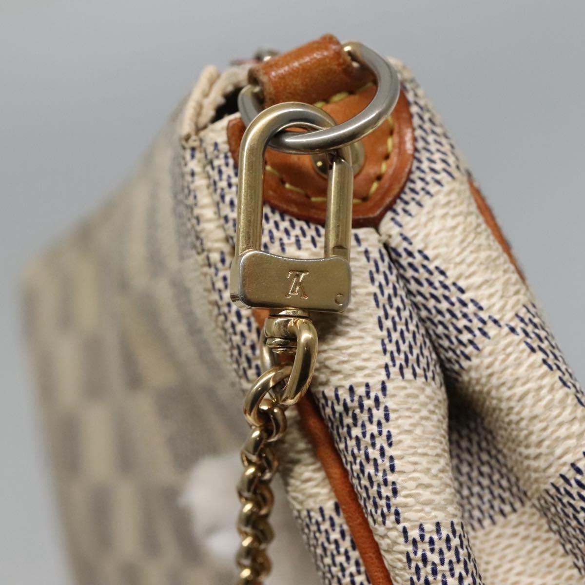 Louis Vuitton Eva White Canvas Shoulder Bag (Pre-Owned)
