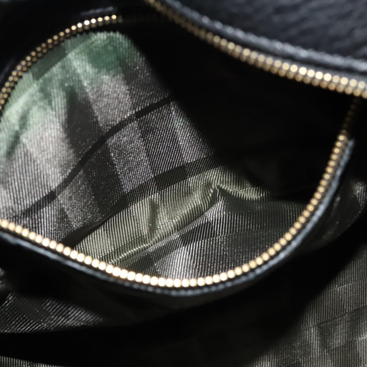 Burberry House Check Beige Canvas Shoulder Bag (Pre-Owned)