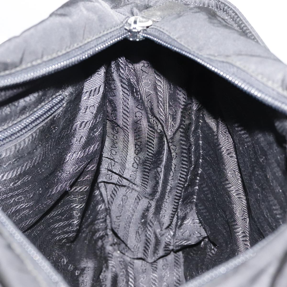 Prada Black Synthetic Shoulder Bag (Pre-Owned)
