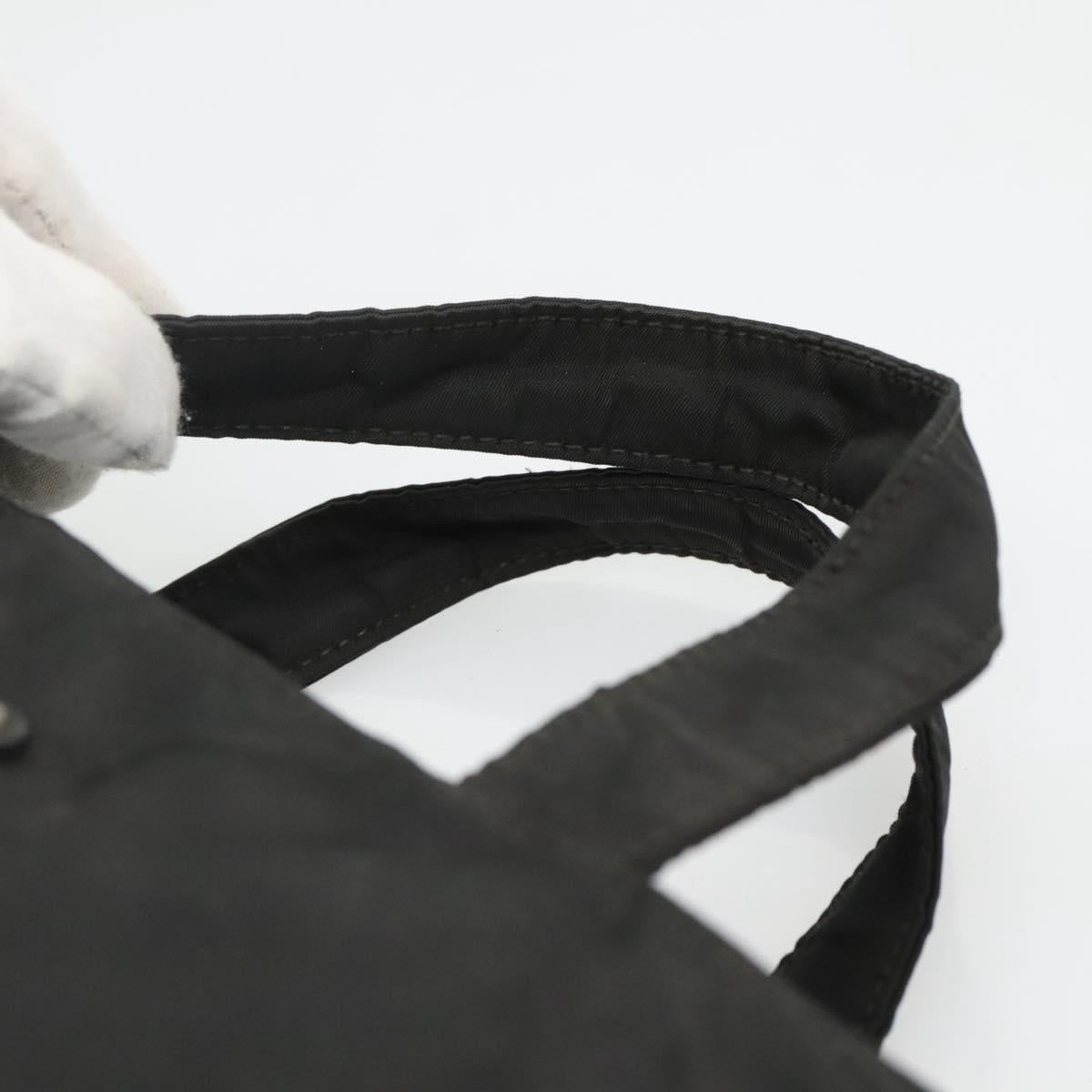 Prada Re-Nylon Black Nylon Handbag (Pre-Owned)