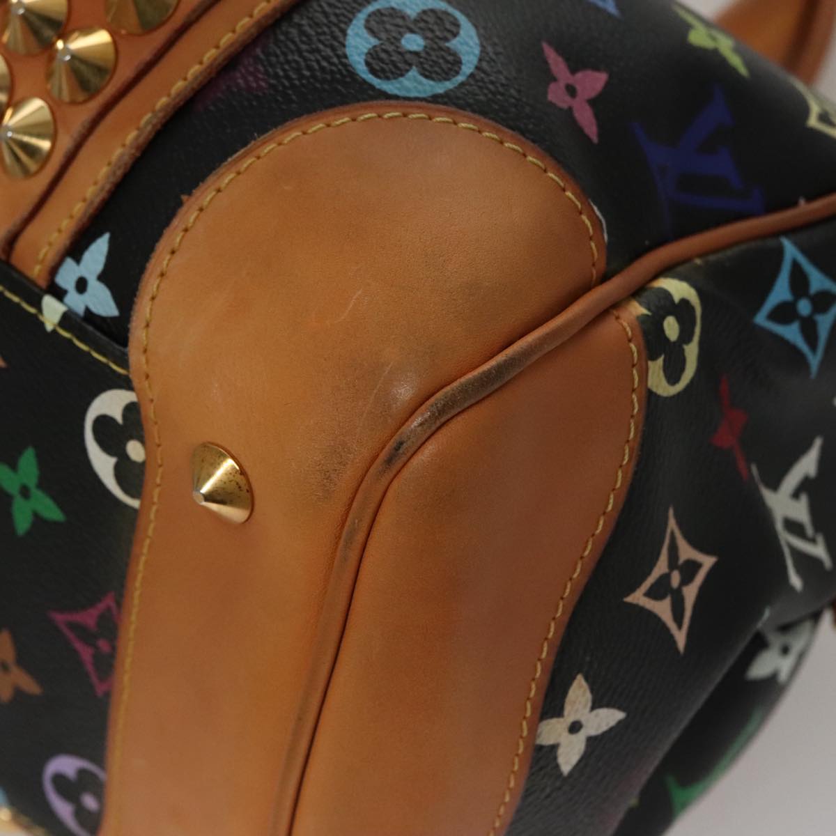 Louis Vuitton Courtney Multicolour Canvas Handbag (Pre-Owned)