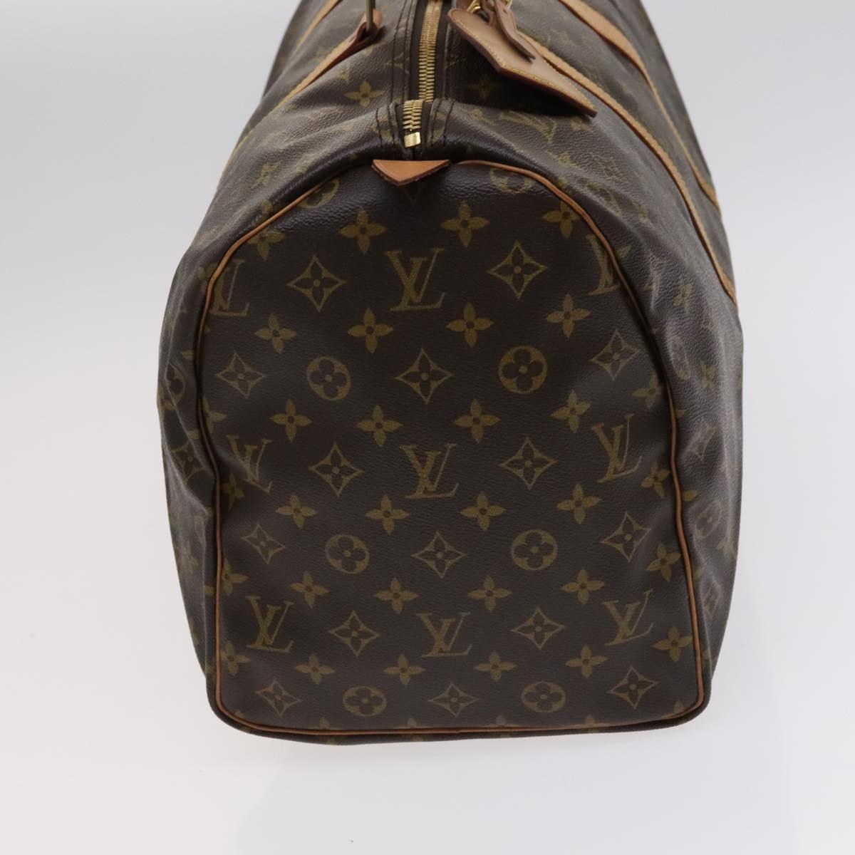 Louis Vuitton Keepall 50 Brown Canvas Travel Bag (Pre-Owned)