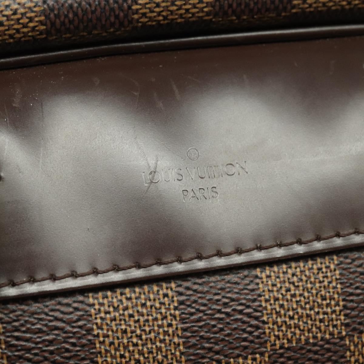 Louis Vuitton Deauville Brown Canvas Handbag (Pre-Owned)