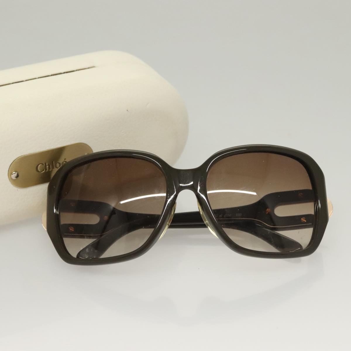 Chloé Khaki Plastic Glasses (Pre-Owned)