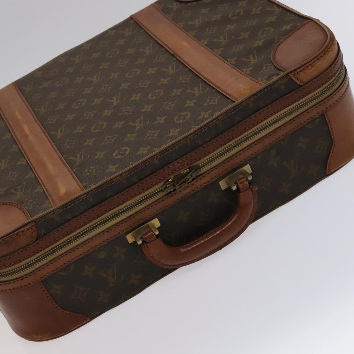 Louis Vuitton Stratos Brown Canvas Travel Bag (Pre-Owned)