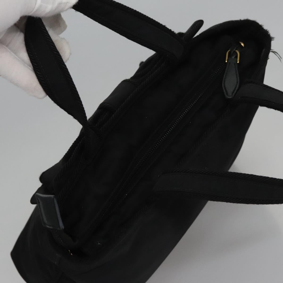 Prada Tessuto Black Synthetic Handbag (Pre-Owned)