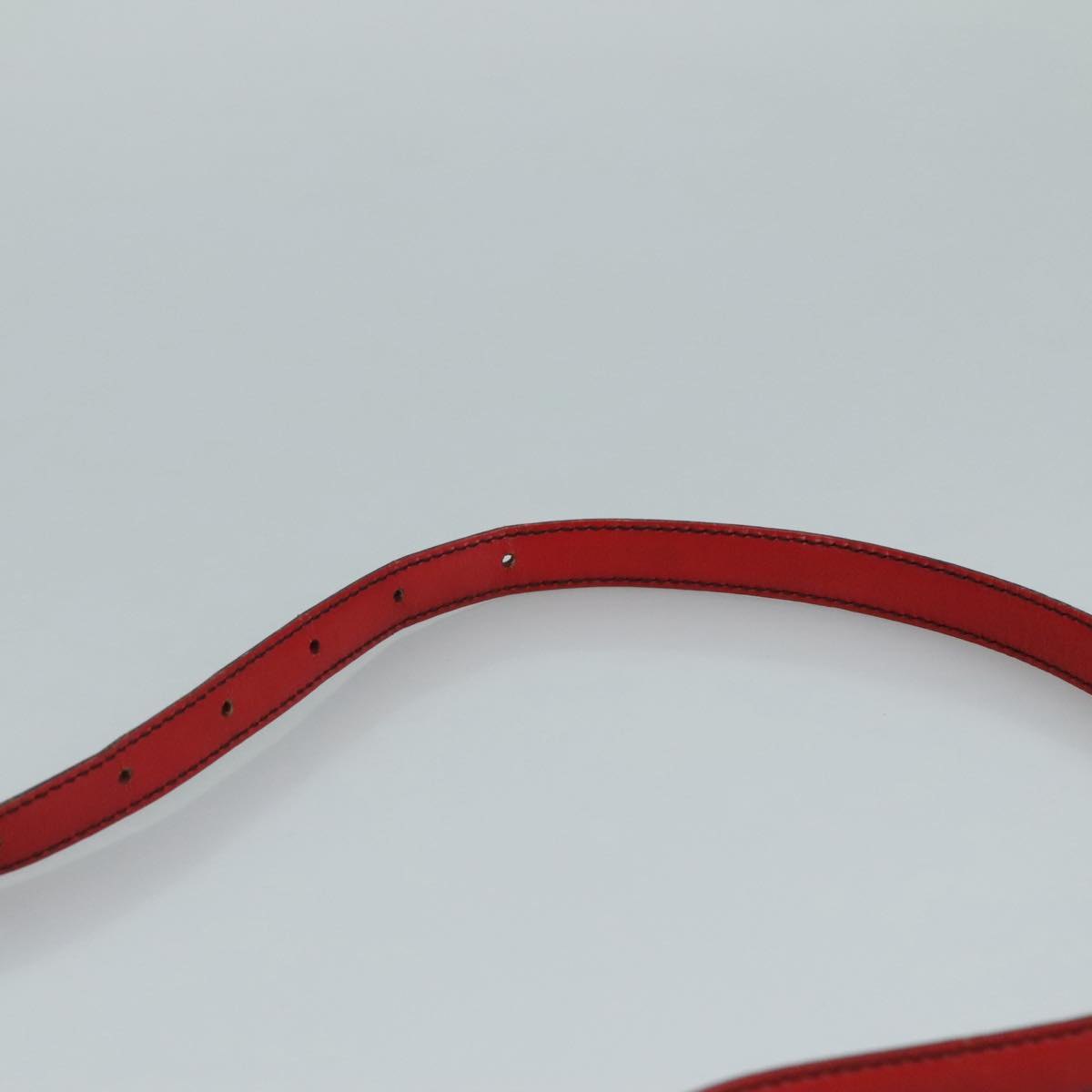 Louis Vuitton Jeune Fille Red Leather Shoulder Bag (Pre-Owned)