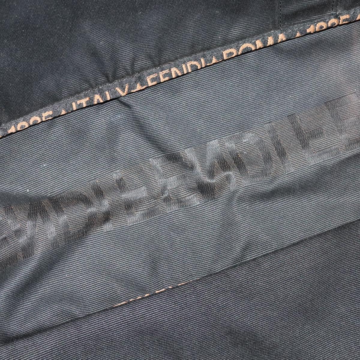Fendi Roma Black Canvas Tote Bag (Pre-Owned)